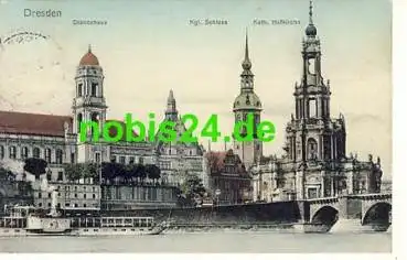 Dresden Ständehaus Schloss Hofkirche o 1913