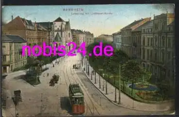 Mannheim Luisenring Kirche o 13.5.1906