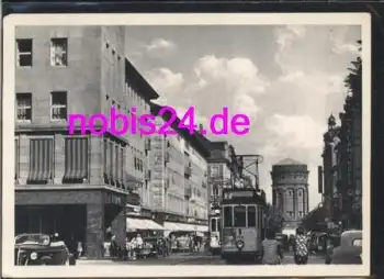 Mannheim Planken Strassenbahn *.1955