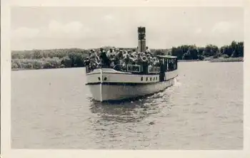 Neuruppinersee Motorschiff "Roland" o 22.5.1964
