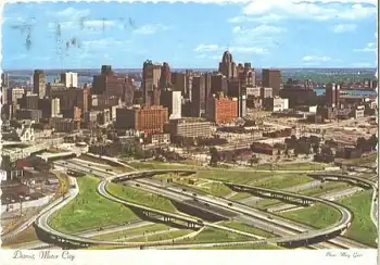 Detroit Michigan Motor City o 1974