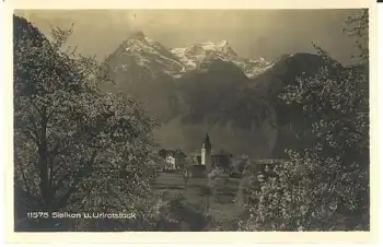 Sisikon und Urirotstock * ca. 1920