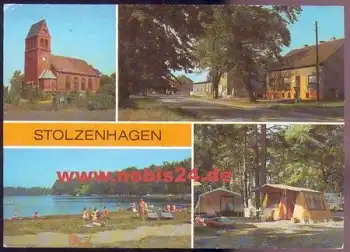 16348 Stolzenhagen mit Campingplatz o 7.6.1983