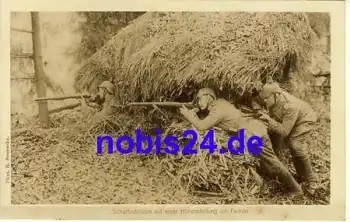 Deutsche Scharfschützen 1.Weltkrieg Soldaten *ca.1915