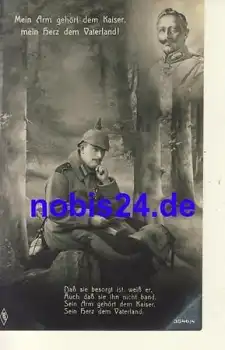 Deutscher Soldat  Militär - 1.Weltkrieg o 1915