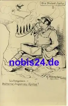 1.Weltkrieg Künstlerkarte Pommerhanz o 1916
