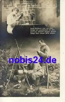 Deutsche Soldaten beim kochen 1.Weltkrieg o 1916