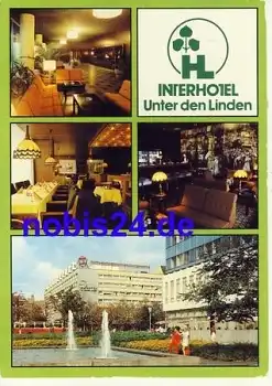 Berlin Interhotel Unter den Linden o 1985