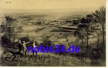 Militär 1.WK Blick ins Tal Belgien *ca.1916