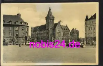 Hamborn Duisburg Rathaus mit Postamt o ca.1935
