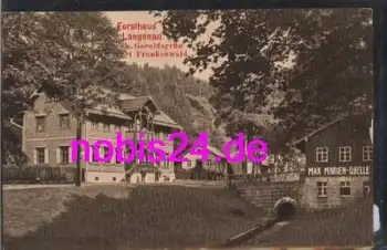 95168 Langenau Forsthaus Marien Quelle o ca.1917