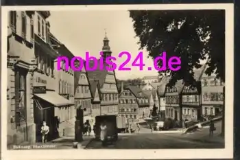 71522 Backnang Marktstrasse Geschäfte o 7.7.1951