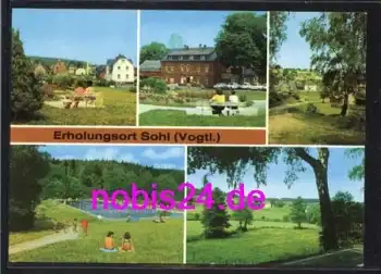 08645 Sohl Oelsnitz Freibad *ca. 1980