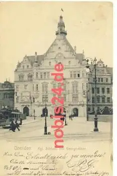 Dresden Schloss Georgenthor o 1.7.1905