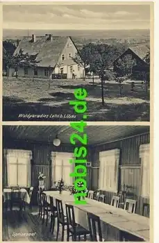 02627 Lehn Hochkirch bei Löbau Gasthof Waldparadies *ca.1930