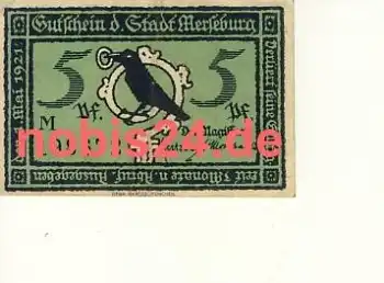 06217 Merseburg Notgeld 5 Pfennige um 1920