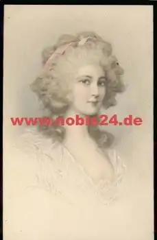 Frauenkopf M. M. Vienne Künstlerkarte M. Munk sig. v. Wichera 829 *ca. 1920