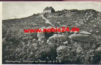 Reifträgerbaude Riesengebirge Feldpost 2.WK Genesungsheim Schreiberhau 20.9.1940