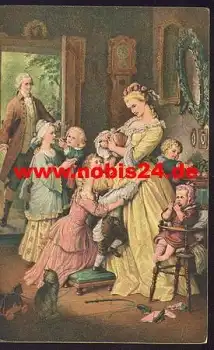 Wilhelm von Kaulbach Künstlerkarte Werthers Lotte *ca. 1920