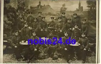 Gruppenfoto 1.Weltkrieg Sachsenwappen *ca.1915