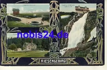 Elbfallbaude Riesengebirge o 1909