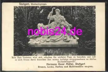 Stuttgart  Eberhardsgruppe o 19.9.1905