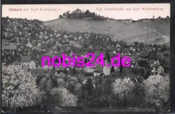 Uhlbach Dorf Stuttgart Rotenberg Kapelle *ca.1920