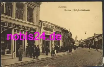 Focsant Grosse Einigkeitsstrasse Rumänien o ca.1918