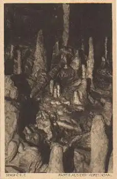 91346 Streitberg Binghöhle Kerzensaal * ca. 1920