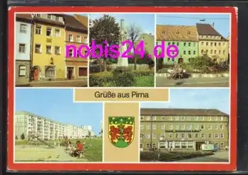 01796 Pirna Postmeilensäule *ca.1983