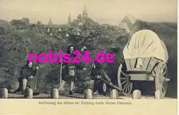 09599 Freiberg Sachsen Vorführung Silberbergwerk *ca.1915