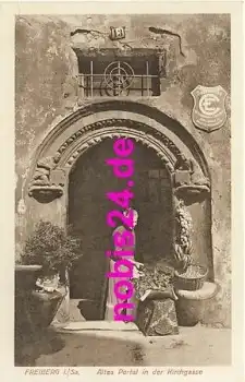 09599 Freiberg Altes Potal Kirchgasse *ca.1915