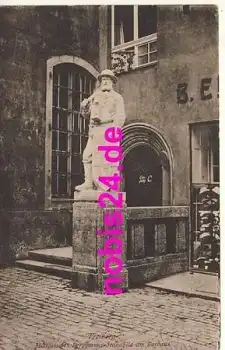09599 Freiberg Bergmann Standbild  *ca.1920