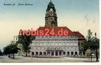Dresden Neues Rathaus o ca.1912