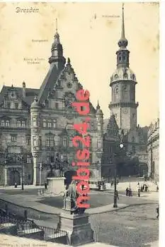 Dresden Schlosskirche Georgentor o 13.2.1907