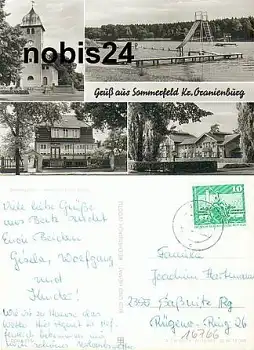 16766 Sommerfeld Freibad Kindergarten o ca.1979