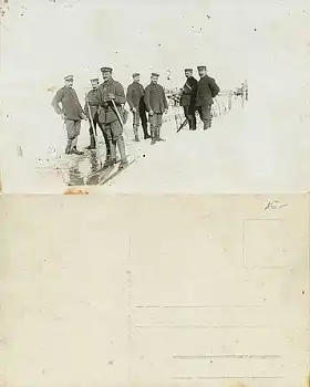 Ski-Patrouille Deutsche Soldaten 1.WK *ca. 1915