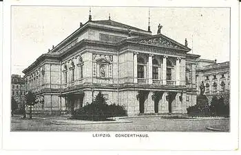 Leipzig Concerthaus (Theater) * ca. 1900