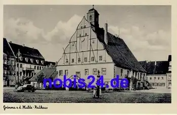 04668 Grimma Rathaus *ca.1940