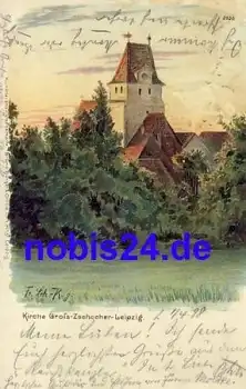 Gross Zschocher  Leipzig Kirche o 1898