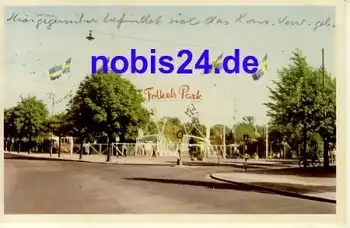 Malmö Folkets Park SCHWEDEN o 1954