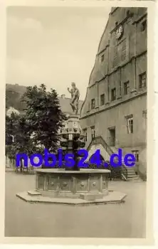04668 Grimma Marktbrunnen *ca.1950