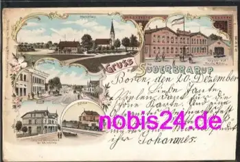 24392 Süderbrarup Litho o 21.12.1900