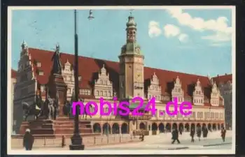 Leipzig Markt Rathaus o 10.5.1946