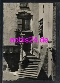 Görlitz Justitiasäule Rathaus *ca.1959