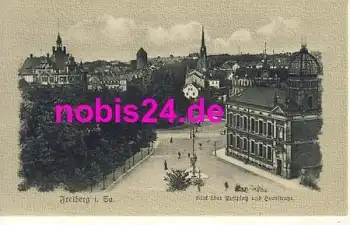 09599 Freiberg Postplatz Hornstrasse *ca.1915