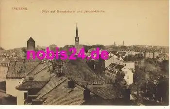 09599 Freiberg Donatsturm Jakobikirche *ca.1915