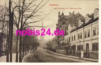 09599 Freiberg Hornstrasse Jakobikirche *ca.1915