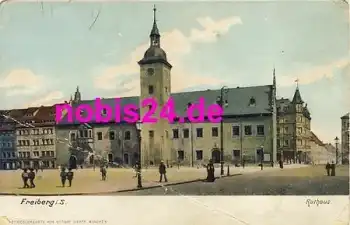 09599 Freiberg Altes Rathaus *ca.1900