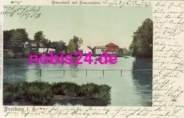 09599 Freiberg Kreuzteich Kreuzmühle o 25.10.1901